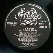 LP - Bach - Mass In B Minor BWV 232 - Second Record (of a three record set)