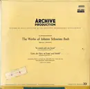 LP - Bach - 'Es Erhub Sich Ein Streit' - Cantata for Michaelmas Day, BWV 19 / 'Gott, der Herr, ist Sonn' und Schild' - Reformation Cantata, BWV 79 - Mono