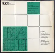 LP - Bach - Christus der its mein Leben Kantate BWV 95, Allein zu dir, Herr Jesu Christ BWV 33 - Insert