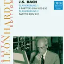 Double CD - Johann Sebastian Bach - Gustav Leonhardt - Clavierübung 1 (6 Partitas BWV 825-830) / Clavierübung 2 (Partita BWV 831)