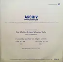 10'' - Bach - 2 Sonaten Für Querflöte Und Obligates Cembalo