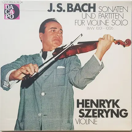 Bach - Sonaten Und Partiten Für Violine Solo BWV 1001-1006