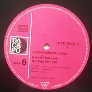LP-Box - Bach - Sonaten Und Partiten Für Violine Solo BWV 1001-1006 - Mono