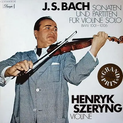 Bach - Sonaten Und Partiten Für Violine Solo BWV 1001-1006