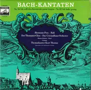 LP - Bach - Kantaten Nr. 56 Ich Will Den Kreuzstab Gerne Tragen / Nr 82 Ich Habe Genug