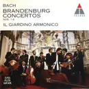 Double CD - Johann Sebastian Bach - Il Giardino Armonico - Brandenburg Concertos Nos. 1 - 6