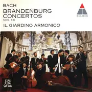 Double CD - Johann Sebastian Bach - Il Giardino Armonico - Brandenburg Concertos Nos. 1 - 6