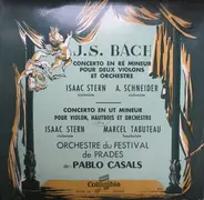 Johann Sebastian Bach - Isaac Stern , Alexander Schneider , Marcel Tabuteau - Concerto En Ut Mineur Pour Violon, Hautbois Et Orchestre