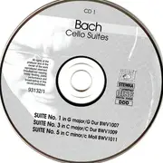 Double CD - Johann Sebastian Bach - Jaap ter Linden - Cello Suites