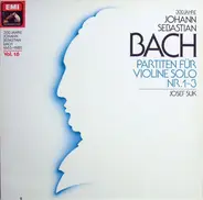 Johann Sebastian Bach - Josef Suk - Partitan Für Violine Solo Nr. 1~3