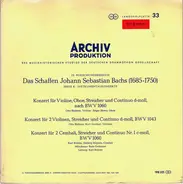 J.S. Bach - Karl Richter w/ Münchener Bach-Orchester - Konzerte: BWV 1060 / ~ 1043 / ~ 1060