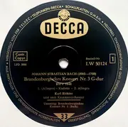 10'' - Bach - Brandenburgisches Konzert Nr. 3 G-dur, BWV 1048 Und Nr. 6 B-dur, BWV 1051
