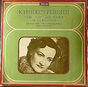 LP - Bach / Kathleen Ferrier - Matthäus-Passion, Aria's En Koren