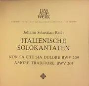 LP - Bach - Italienische Solokantaten (Consort)