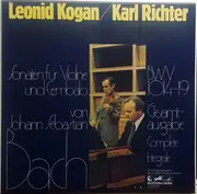 Double LP - J. S. Bach - Sonaten Für Violine Und Cembalo BWV 1014 - 1019