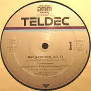 Double LP - Johann Sebastian Bach - Leopold Stastny , Frans Brüggen , Alice Harnoncourt & Nikolaus Harnoncourt - 6 Die Flötensonaten - The Flute Sonatas - Les Sonatas Pour Flûte - Gatefold Sleeve