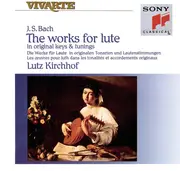 Double CD - Bach - The Works For Lute In Original Keys & Tunings - Fatbox