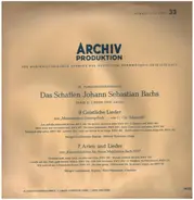Johann Sebastian Bach - Margot Guilleaume / Helmut Tramnitz - Fritz Neumeyer - Das Schaffen J.S. Bach - 9 Geistliche Lieder / 7 Arien Und Lieder