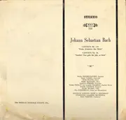 LP - Johann Sebastian Bach - Cantata No. 119: 'Preise, Jerusalem, Den Herrn' / Cantata No. 28: 'Gottlob! Nun Geht Das Jahr Zu Ende'