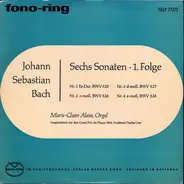 Bach / Marie-Claire Alain - Sechs Sonaten  • 1. Folge