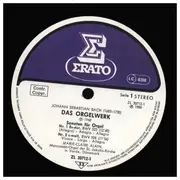 LP-Box - Bach - Das Orgelwerk - Hardcover box + Booklet