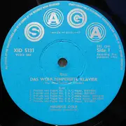 LP - Bach - Das Wohltemperirte Klavier (Vol 1)