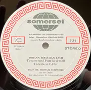 LP - Johann Sebastian Bach - Michael Schneider - Bach