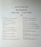 Double LP - Johann Sebastian Bach - Michel Chapuis - Das Orgelwerk - Vol. 6