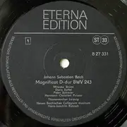LP - Johann Sebastian Bach - Mitsuko Shirai , Doris Soffel , Peter Schreier , Hermann Christian Polster - Magnificat D-Dur BWV 243 / Kantate 'Meine Seel Erhebt Den Herren' BWV 10