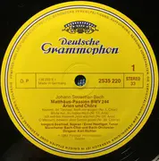 LP - Bach - Matthäus-Passion / Chöre Und Arien