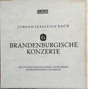 Double LP - Bach - 6 Brandenburgische Konzerte - Six Concerts Avec Plusieurs Instruments - Six Brandenburg Concertos