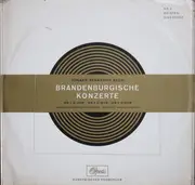 LP - Bach - Brandenburgische Konzerte Nr. 3 G-Dur, Nr. 4 G-Dur, Nr. 5 D-Dur - Mono, 7 Inches Incl., Club Edition