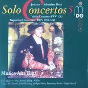 CD - Bach / Musica Alta Ripa - Solo Concertos Vol. 5 - Still Sealed