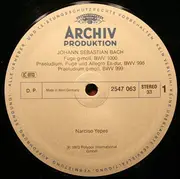 LP - Johann Sebastian Bach - Narciso Yepes - Werke Für Laute