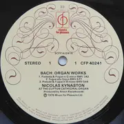 LP - Bach - Organ Works (Including Fantasia & Fugue In G Minor)