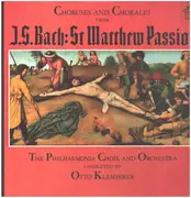 LP - Bach - Choruses And Chorales From St Matthew Passion