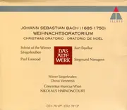 Double CD - Johann Sebastian Bach - Paul Esswood , Kurt Equiluz , Siegmund Nimsgern , Die Wiener Sängerknaben , - Weihnachtsoratorium