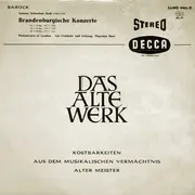 LP - Johann Sebastian Bach - Philomusica Of London , Am Cembalo Und Leitung Thurston Dart - Brandenburgische Konzerte 1, 2 And 6