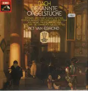LP - Johann Sebastian Bach - Piet Van Egmond - Bekannte Orgelstücke