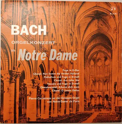 Bach / Pierre Cochereau - Orgelkonzert In Notre Dame