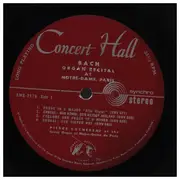 LP - Bach / Pierre Cochereau - Orgelkonzert In Notre Dame