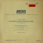 LP - Bach / Pierre Fournier - Suiten Für Violoncello Solo - Gatefold