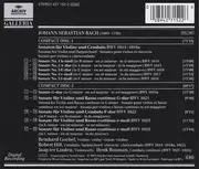 Double CD - Johann Sebastian Bach - Reinhard Goebel • Robert Hill - Sonaten Für Violine Und Cembalo = Sonatas For Violin & Harpsichord = Sonates Pour Violon Et Clavecin