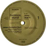 Double LP - Johann Sebastian Bach - Sigiswald Kuijken , Gustav Leonhardt - Sonaten Für Violine & Cembalo No. 1-6 BWV 1014-1019