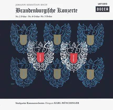 Johann Sebastian Bach - Stuttgarter Kammerorchester , Karl Münchinger - Brandenburgische Konzerte  Nr. 2 F-dur ∙ Nr. 4 G-dur ∙ Nr. 5 D-dur