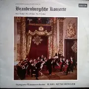 LP - Bach - Brandenburgische Konzerte Nr.1 F-dur - Nr.2 F-dur - Nr.3 G-dur