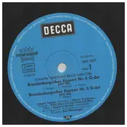 LP - Bach - Brandenburgische Konzerte Nr. 4 - 6