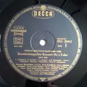 LP - Bach - Brandenburgische Konzerte Nr.1 F-dur - Nr.2 F-dur - Nr.3 G-dur