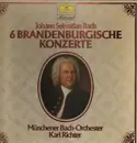 Double LP - Johann Sebastian Bach — Münchener Bach-Orchester · Karl Richter - 6 Brandenburgische Konzerte - box
