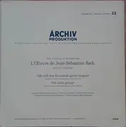 LP - Bach - 'Ich Will Den Kreuzstab Gerne Tragen' / 'Ich Habe Genug'